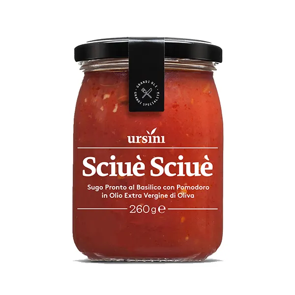 Ursini-salsa de tomate con albahaca, 260 g