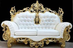 Canapé de mariage royal, décorations de mariage élégantes pour les affaires royales - Product Image 5