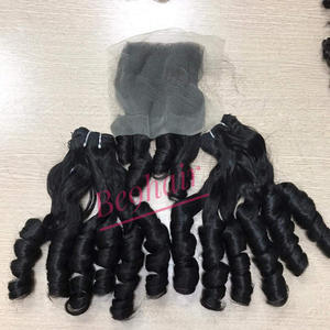 Vente en gros d'extensions de cheveux humains vietnamiens Remy de haute qualité à double tirage - Product Image 4