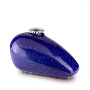 <b>Black</b> Glitter Enamel Motorcycle tank Large Cremation Urns <b>for</b> Adult Human Ashes Urns <b>for</b> <b>Funeral</b> Burial From <b>Top</b> Supplier - Product Image 2