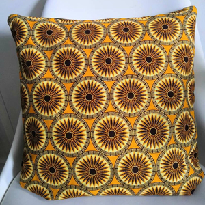 Geometric Pattern Square <b>Cushion</b> Cover Bohemian Style Printed Home Decor Washable - Product Image 1
