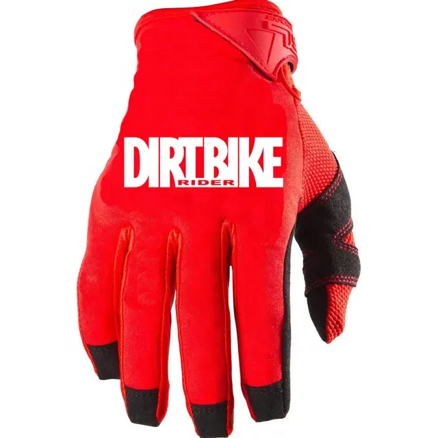 Dirt Bike Rider Full Finger Gloves Racing Motorcycle Motorbike Motocross Cycling Bike gloves