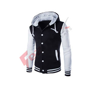 แจ็กเก็ตเลตเตอร์แมนของวิทยาลัยอเมริกันเสื้อคลุมขนแกะถักกันหนาวกันน้ำ - Product Image 2