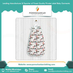 Adjustable Organic Cotton Newborn Sleeping <b>Bed</b> Comfortable Infant Sleeveless Sleep <b>Bag</b> with Soft Print Best Price - Product Image 2