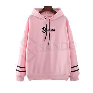 2022 meilleure vente personnalisé femmes pull à capuche haute qualité haut décontracté hiver lavé Technique dame hiver haut à capuche - Product Image 1