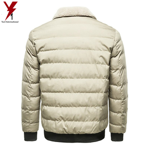 Men <b>Winter</b> Jacket New Turn Down Fur Collar Padded Warm Mens <b>Winter</b> Jackets and <b>Coats</b> Casual Outwear Thicken Jacket - Product Image 4