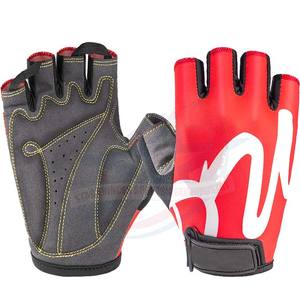 Unisex Antideslizante Medio Dedo Guantes de Ciclismo Transpirable Gel Carretera Mountain Bike Riding Guantes Lycra Fitness Entrenamiento Deportes - Product Image 4