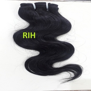 Long Size Good Quality Affordable Price Black Raw Virgin Peruvian 22" Loose <b>Body</b> <b>Wave</b> Human Hair <b>Body</b> <b>Wave</b> Hair Extension Bundle - Product Image 6