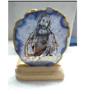 Placa de soporte de madera de Navidad de Año Nuevo para decoración del hogar y regalos - Product Image 3