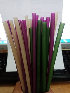 ฟางข้าวสาลีแบบใช้แล้วทิ้งทำจากกระดาษพลาสติกอุปกรณ์เสริมสำหรับบาร์เครื่องดื่มใช้บรรจุในถุง - Product Image 2