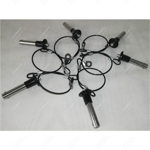 Perno de bloqueo de bola de liberación rápida, Perno de mango de seguridad, diámetro de 9,5mm, 15/20/30/35/40/50/60/75/80/90/100mm - Product Image 1