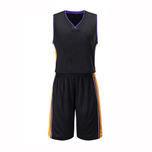 Uniforme de baloncesto personalizado al mejor precio al por mayor ropa deportiva unisex de alta calidad pantalones cortos impresión por sublimación nuevo diseño uniforme - Product Image 3