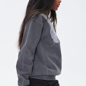 Sudadera con Diseño OEM y Estampado Digital en Colores Vivos para Mujer, Personalizada para Uso Casual, 100% Algodón - Product Image 3
