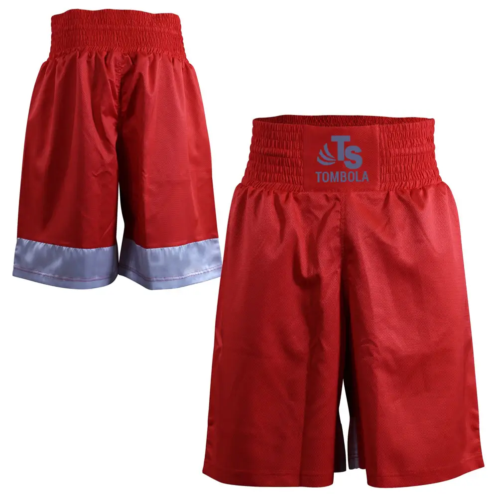 OEM al por mayor Nuevo 2022 pantalones cortos de boxeo personalizados/Pantalones cortos de secado rápido hechos a medida pantalones cortos de kick boxing