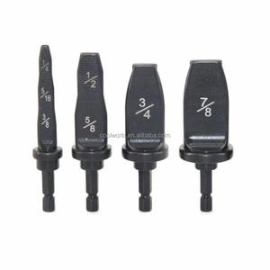 エアコン用工業グレードパイプフレアリングサポート5個セット、スウェイジングツール、3/4、5/8、1/2、3/8、1/4インチ - Product Image 4