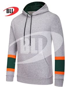 Sweat-shirts à capuche pour hommes de qualité supérieure, personnalisables avec logo, en coton molletonné, écologiques, vêtements décontractés - Product Image 6