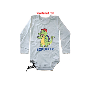 ชุดนอนผ้าฝ้ายออร์แกนิกเนื้อนุ่มของเด็กทารกชุดนอนซานตาคลอสปีใหม่100% บอดี้สูทจัมพ์สูทพร้อมกระดุมติดปิดออนไลน์ในอินเดีย - Product Image 1