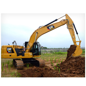 320D Heavy Duty Pelle utilisée Nouvelle condition Caterpillar Moteur Pompe à engrenages Application de construction de roulements Comprend un godet - Product Image 1