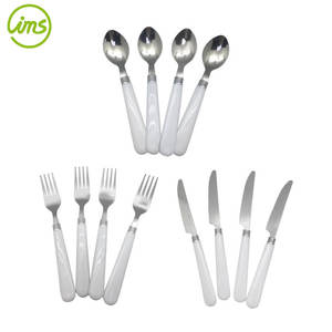 ชุดช้อนส้อมสแตนเลสสำหรับแคมป์ปิ้ง 12 ชิ้น - Product Image 1