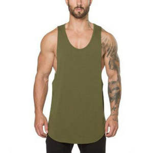 Workout Clothing Gym Fitness Bodybuilding Tank <b>Tops</b> Loose Open Side Sleeveless Shirts <b>Vest</b> Men Fashion Hip Hop - Product Image 4