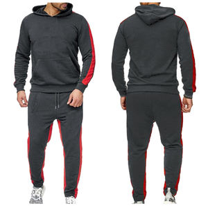 Verde Oliva Hombres Tallas Grandes Sudaderas Con Capucha Y Pantalones De Chándal Deporte Jogging Conjunto Cómodo Bottoms - Product Image 2