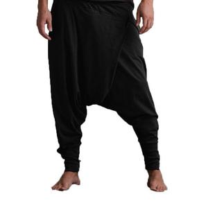Men Drop Crotch Pants <b>Pantaloon</b> Fashionable Regular Wear Drop Crotch Pants 100% Cotton fleece Pants - Product Image 5