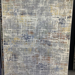 พรมตุรกีดีไซน์นามธรรมทันสมัยแบบซักได้เสื่อปูพื้นโพลีเอสเตอร์สำหรับใช้ในบ้านเสื่อปูพื้นสำหรับเด็กผู้ใหญ่ - Product Image 1