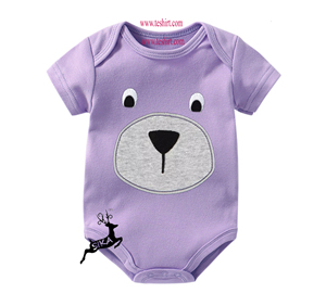 baby new jumpsuit Organic cotton baby clothes romper newborn baby girl bamboo organic cotton romper Wholesale Colorful romper - Product Image 1