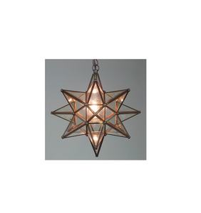 New Handmade Decorative Small Copper and Glass <b>Star</b> <b>Light</b> Fixture in Best Quality - Product Image 1