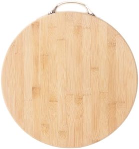Planche à découper en bambou naturel avec poignée, tailles et logo personnalisés, bloc de découpe en bois pour usage en cuisine, ustensiles de cuisine emballés - Product Image 3