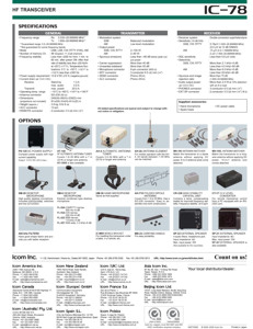 Émetteur-récepteur HF IC-78 - Product Image 6