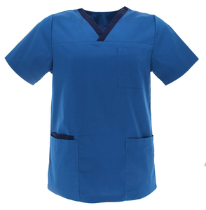 ชุดสครับพยาบาลผู้ชายแบบมืออาชีพเครื่องแบบพนักงานทันสมัยสวมใส่สบายสำหรับโรงพยาบาลสำหรับพยาบาลชาย - Product Image 1