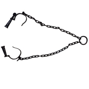 Puños de pierna de hierro de borde Medieval, venta al por mayor, precio asequible - Product Image 2
