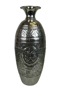 Vase à fleurs en métal de décoration de table de design moderne, vase à fleurs en métal en aluminium de conception faite à la main de fabricant en gros - Product Image 6