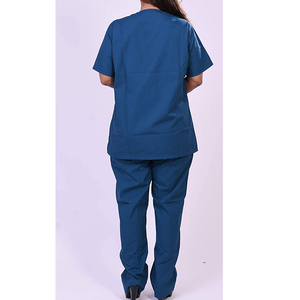 ชุดสครับสำหรับพยาบาลชุดเครื่องแบบทางการแพทย์,ชุดยูนิฟอร์มทางการแพทย์สำหรับขัดรักษาพยาบาลกำหนดโลโก้ได้ตามต้องการ - Product Image 6