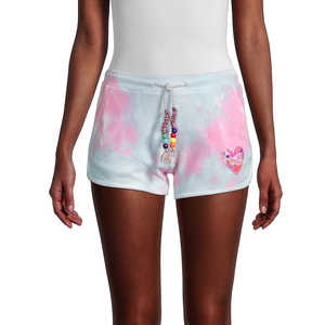 High Quality Women's Gym Shorts Top Selling High Waist Seamless with Logo Pocket Decoration Newest Tie <b>Dye</b> Print Breathable - Product Image 3