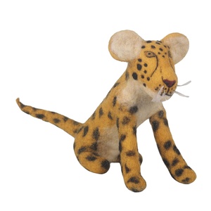 Handmade Cảm Thấy Thú Nhồi Bông-Trẻ Em Plush Đồ Chơi Tiger/Lion/Leopard-Cũng Khâu Đồ Chơi Nhồi Bông Vui Tươi Trò Chơi Cho Trẻ Em - Product Image 6