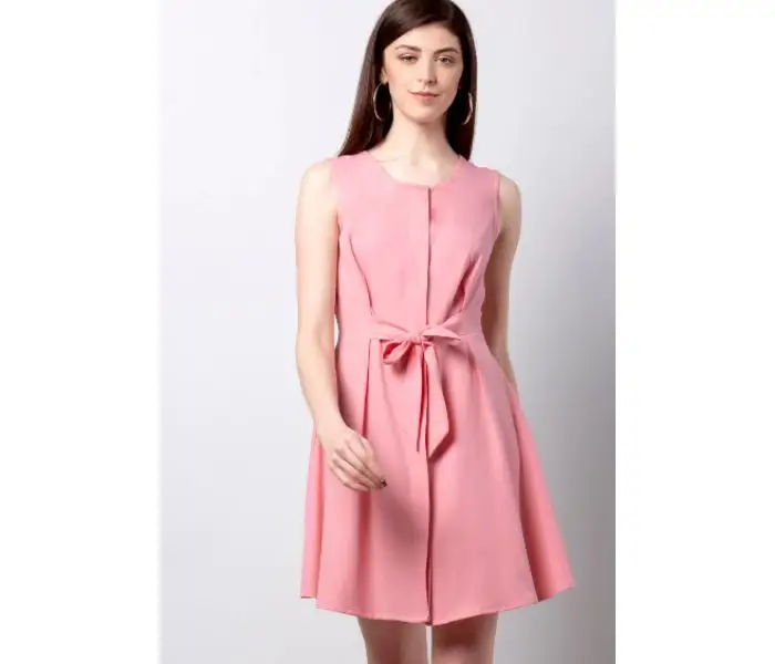 Bulk Free Sample Girl's Clothing Sweetheart Neck Ruched Elegant Women Short Western Casual Dresses