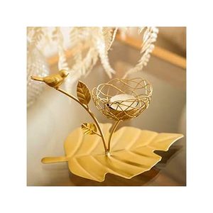 Bougeoirs votifs en fer thème nid pour la maison salon chambre garde-manger décoratif - Product Image 4