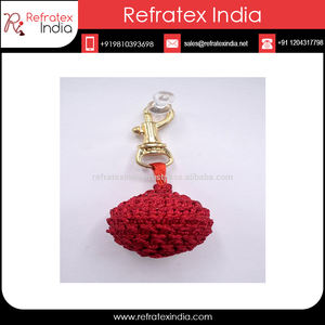 Meilleure vente porte-clés de robe fait à la main avec franges - Product Image 6