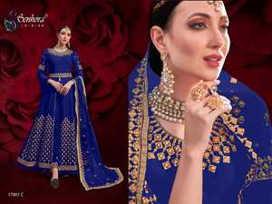 Anarkali ชุดนักออกแบบร้านออนไลน์,Salwar Kameez,ชุดปัญจาบ | ปัญจาบ Salwar Kameez ออกแบบราคาที่ดีที่สุดและจัดส่งทั่วโลก - Product Image 2