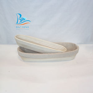 Cesta larga de mimbre, ovalada, Brotform - Product Image 5