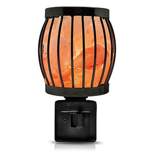 Impex โคมไฟหินเกลือหิมาลัยคุณภาพของปากีสถานโลโก้สีชมพูตกแต่งบ้านแกะสลักขนาดกำหนดเองงานฝีมือธรรมชาติ - Product Image 1