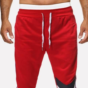 Pantalones de chándal con Panel personalizado para hombre, pantalón de estilo novedoso - Product Image 2