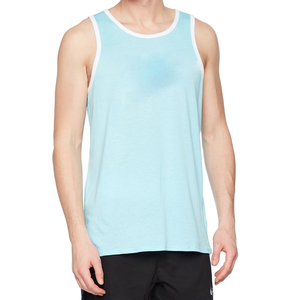 Camiseta sin mangas personalizada para hombre, ropa deportiva de alta calidad para Fitness, chaleco deportivo colorido para hombre - Product Image 3