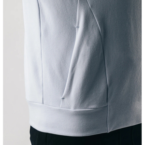 Sweat à capuche pour hommes en tissu polaire, Logo personnalisé, de haute qualité, vente en gros, - Product Image 5