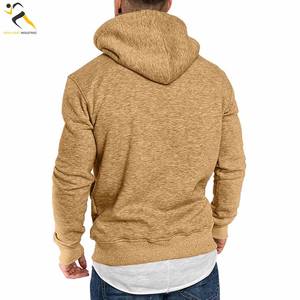 Última colección de invierno Sudadera con capucha para hombre con estampado de logotipo personalizado Jersey liso ligero Technics bordada impermeable - Product Image 4