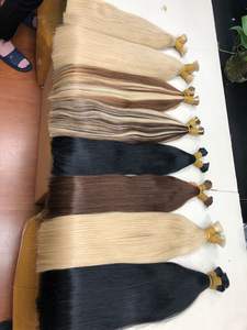 Extensions de cheveux humains Remy lisses, couleur mixte, cuticules alignées, vierges, haute qualité, prix de gros - Product Image 3