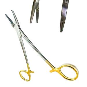 Parte superior de nuestras producciones Venta caliente CE ISO Aprobado La mayoría de las ventas Fórceps de soporte de aguja de gran calidad 14,3 cm Carburo de tungsteno - Product Image 1