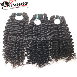 Extensiones de cabello rizado negro, indio, 100% humano, venta al por mayor - Product Image 6